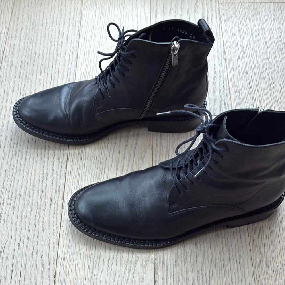Robert Clergerie Women’s Black Lace Up Boots (sz 39.5) - Picture 5 of 10